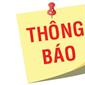 Thông báo về việc dừng hợp tác với Công ty TNHH kinh doanh dịch vụ bảo vệ Thái Dương